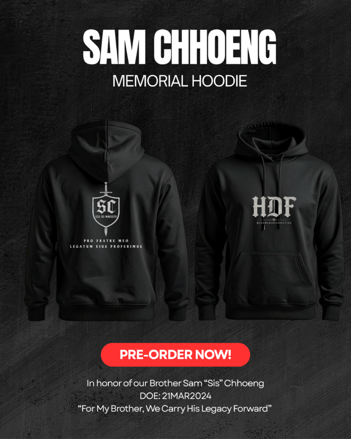 Sam Chhoeng Memorial Apparel